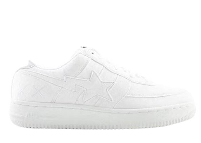 A Bathing Ape Bape Sta Low KAWS White Suede - FS-029 422